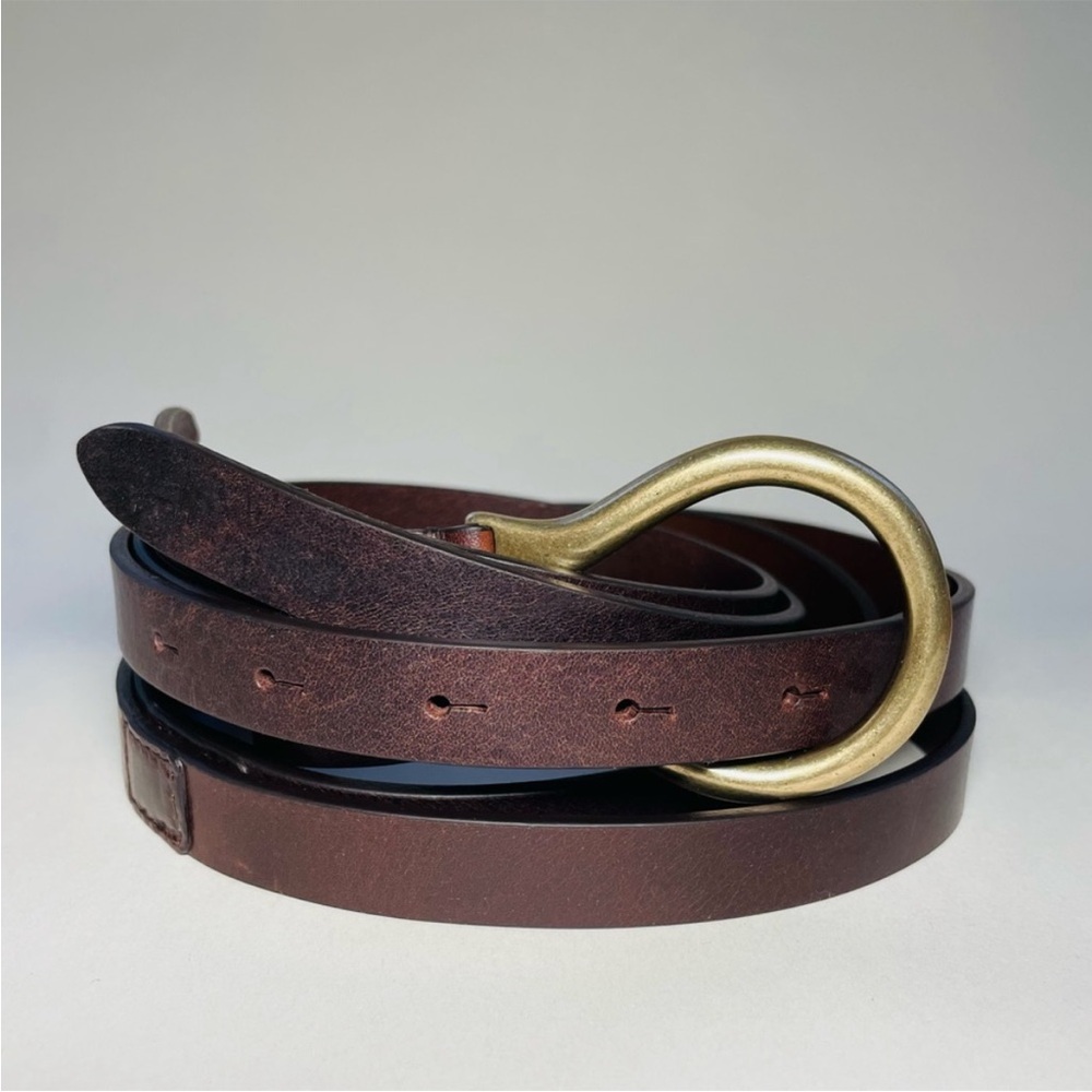 LAST ONE! Sundance Horseshoe Wrap Belt II, NWT, Large, Color: “Saddle” - Picture 6 of 16